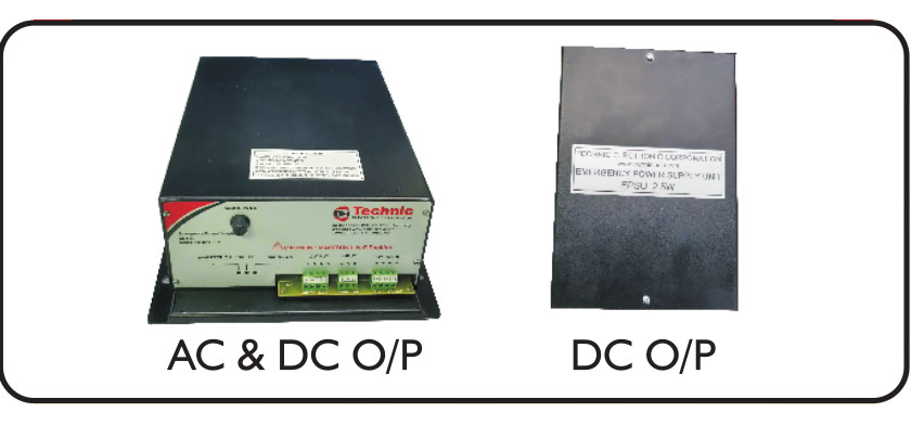 Emergency Power Supply with AC and DC output